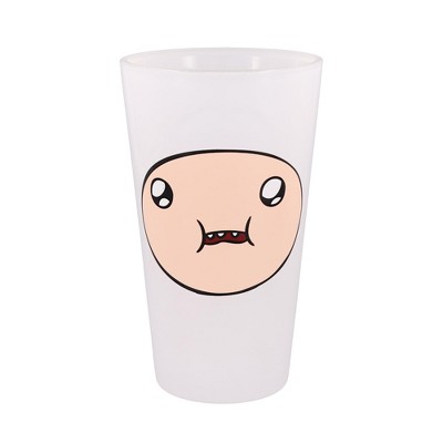 Just Funky Adventure Time Finn Clear 16oz Pint Glass