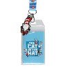 Dr. Seuss Cat In The Hat Breakaway ID Badge Holder Lanyard w/ 2" Rubber Pendant - 2 of 4