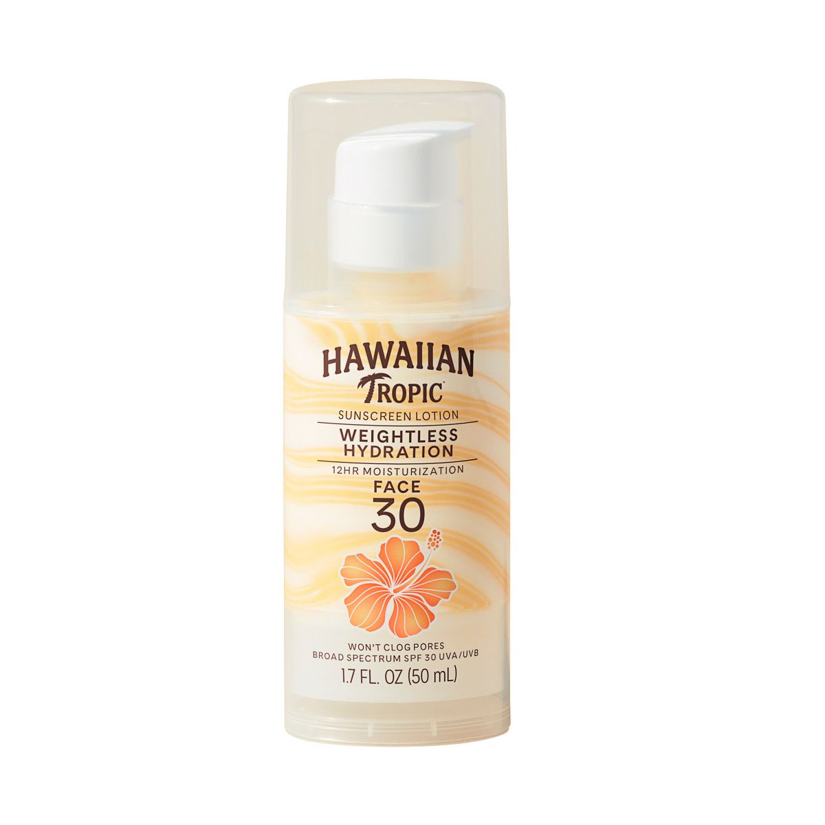 Hawaiian Tropic Silk Hydration Weightless Face Sunscreen - SPF 30 - 1.7oz