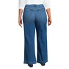 Lands' End Women's Recover High Rise Wide Leg Blue Jeans - 2 of 4