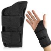 Sport Aid Deluxe Wrist Brace Medium Left Black - 3 of 3