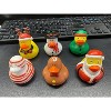4E's Novelty 24 Pack Christmas Rubber Ducks Bulk - Holiday Themed Christmas Ducks for Jeeps & Bath Toys, Stocking Stuffers & Kids Classroom Favors - 4 of 4