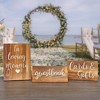 Darware Wooden Wedding Reception Signs, 3pc Set; for Guests, Gifts, and Memorial - image 2 of 4