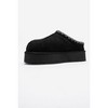 Avelia - Black Suede Genuine Leather Thick-Soled Winter Slipper (Women) | Forever & Always Shoes - 4 of 4