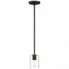 Access Lighting Oslo 1 - Light Pendant in  Matte Black - 2 of 4