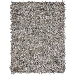 Leather Shag LSG601 Handwoven Rugs - Safavieh - 1 of 4