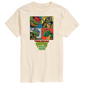 Men's - Teenage Mutant Ninja Turtles Mutant Mayhem - Mutant Mahem Grid Short Sleeve Graphic T-Shirt - 1 of 3