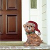 Holiday Living 18-inch Rattan Bear Free Standing Christmas Decoration - 2 of 3