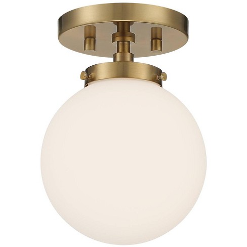 Possini Euro Design Halsted Modern Ceiling Light Semi Flush Mount