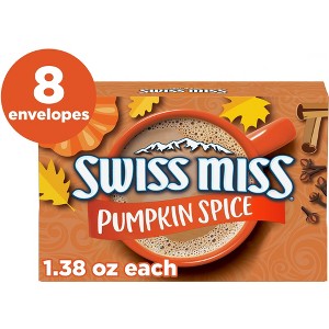 Swiss Miss Pumpkin Spice Hot Cocoa Mix - 8ct - 1 of 4