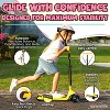 SereneLife 3-Wheel Foldable Kid Kick Scooter - Adjustable Handlebar, LED Lights - 3 of 4