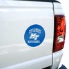 Middle Tennessee State Blue Raiders Automotive Car Window Locker Circle Bumper Sticker - 4 of 4