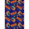 Marvel Comics Men's Thor Comic Allover Print Loungewear Pajama Pants Blue - 3 of 3