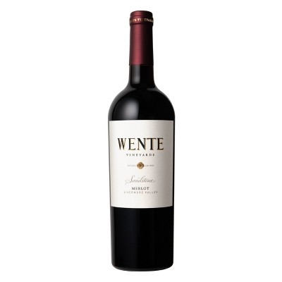Wente Sandstone Merlot Red Wine - 750ml Bottle