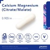Pure Encapsulations Calcium Magnesium (Citrate/Malate) - Supplement to Support Bone and Cardiovascular Health* - 180 Capsules - 3 of 4