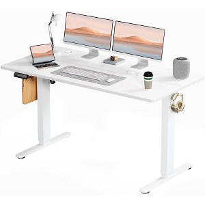 CAVINASvElectric Standing Desk,Height Adjustable Computer Desk with LED Display & 3 Memory Presets,28.7-48 Inch Range,176LB Capacity - 1 of 4