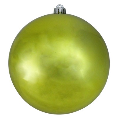 Northlight 8" Shatterproof Shiny Christmas Ball Ornament - Green