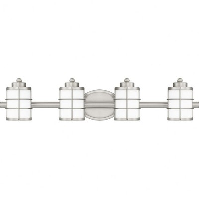 Quoizel Lighting Hazlett 4 - Light Vanity in  Brushed Nickel