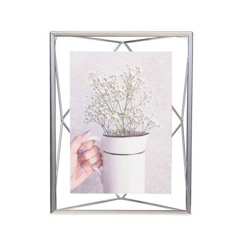 5 by 7-Inch Umbra Holds One 5/”x7/” Photo White Prisma 5x7 Picture Frame for Desktop or Wall