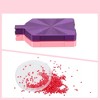 Unique Bargains Diamond Art Tray with Lids Design Pink Purple 1 Set - 3 of 4