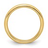 Black Bow Jewelry 2mm to 6mm 14K Yellow Gold Domed Comfort Fit Band - 2 of 4