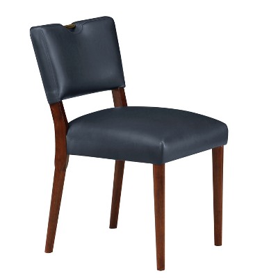 NicBex Wood Frame Dining Chair Set of 2 Modern Faux Leather Dining Room & Kitchen Side Chair