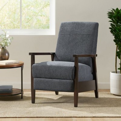 CENGHU Recliner Chair, Wing Back Chairs with Arms, Adjustable Modern Single Recliner Chair for Living Room/Bedroom, Fabric