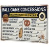 MLB Milwaukee Brewers Baseball Concession Metal Sign Panel - 2 of 4