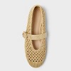 Women's Sia Knit Woven Mary Jane Flats - Universal Thread™ - 3 of 4