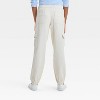 Girls' Woven Cargo Jogger Pants - Cat & Jack™ - 2 of 3