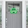 Big Dot of Happiness St. Patrick's Day - Hanging Porch Saint Paddy's Day Party Outdoor Decorations - Front Door Decor - 1 Piece Sign - 2 of 4