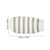 Unique Bargains Bathroom Shower Exfoliating Gloves 9.06"x4.72" Beige 1 Pc - 4 of 4