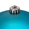 Northlight Matte Shatterproof Commercial Christmas Ball Ornament - 8" (200mm) - Aqua Blue - 3 of 3