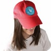 Pavilion Gift Company - Beach Life - Coral Adjustable Hat - Hats - 3 of 4