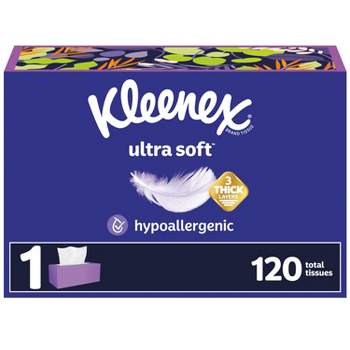 Kleenex Ultra Soft 3-Ply Facial Tissue