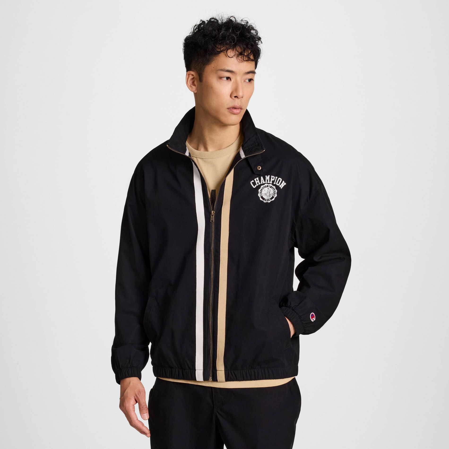 Champion Men's Homeroom Full Zip Jacket - Black