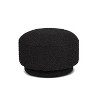 XIYUYEU Modern Fleece/Boucle Mushroom Ottoman Bench Footrest Stool,Small Round Ottoman for Living Room,Bedroom - 3 of 4
