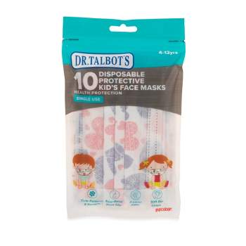 Dr. Talbot's Disposable Kid's Face Masks - Pink - 10ct