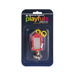 Prevue Pet Products Sound & Movement Birdie Basics Lantern Mirror Bird Toy 60420 - 1 of 3
