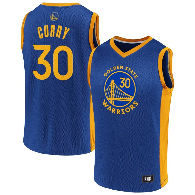 NBA Golden State Warriors Boys&#39; Curry Jersey, 1 of 4