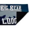 Stupell Industries Big Bear Lodge Printed Outdoor Door Mat, design by Kim Allen, 18"x30" - 2 of 4