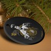 Bruce Lee Golden Dragon Porcelain Holiday Christmas Tree Ornament  2.8" (7.1 cm) - 4 of 4