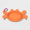 Collapsible Dog Bowl with Carabiner - Blue Fish - Sun Squad™