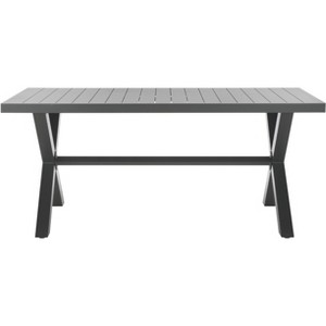 Core Dining Table - Indoor/Outdoor - PAT4053 - Grey - Safavieh - 1 of 4