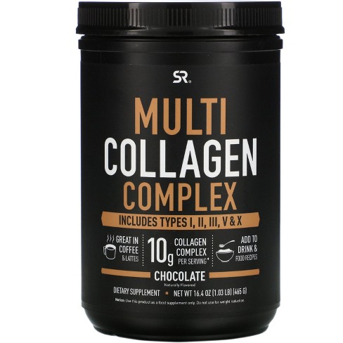 Sports Research Multi Collagen Complex Chocolate 1 03 Lb 465 G Dietary Supplements Target