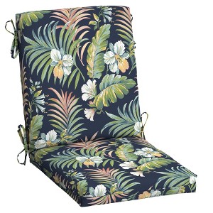 Arden 44"x20" Outdoor High Back Dining Chair Cushion - 1 of 4