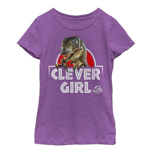 375 Clever Girl Mens T-Shirt funny dinosaur raptor Jurassic college era t-rex # 