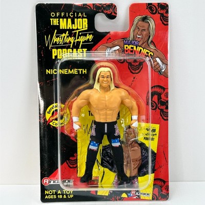 Nic Nemeth Major Bendies Ringside Exclusive Black Tights Action Figure