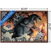 Trends International Godzilla: Comic - City Framed Wall Poster Prints - 3 of 4