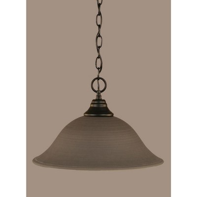 Toltec Lighting Any 1 - Light Pendant in  Matte Black